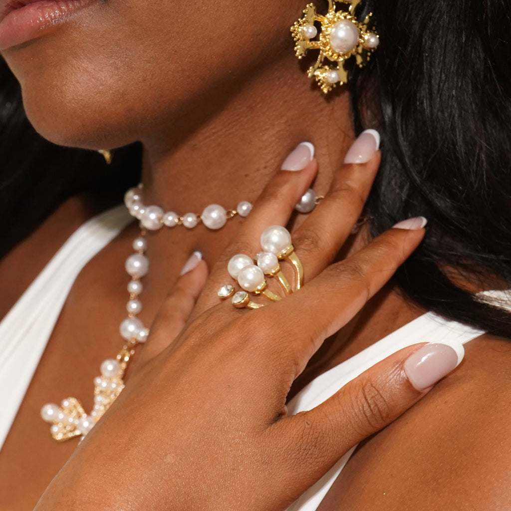 Pearl Constellation Ring