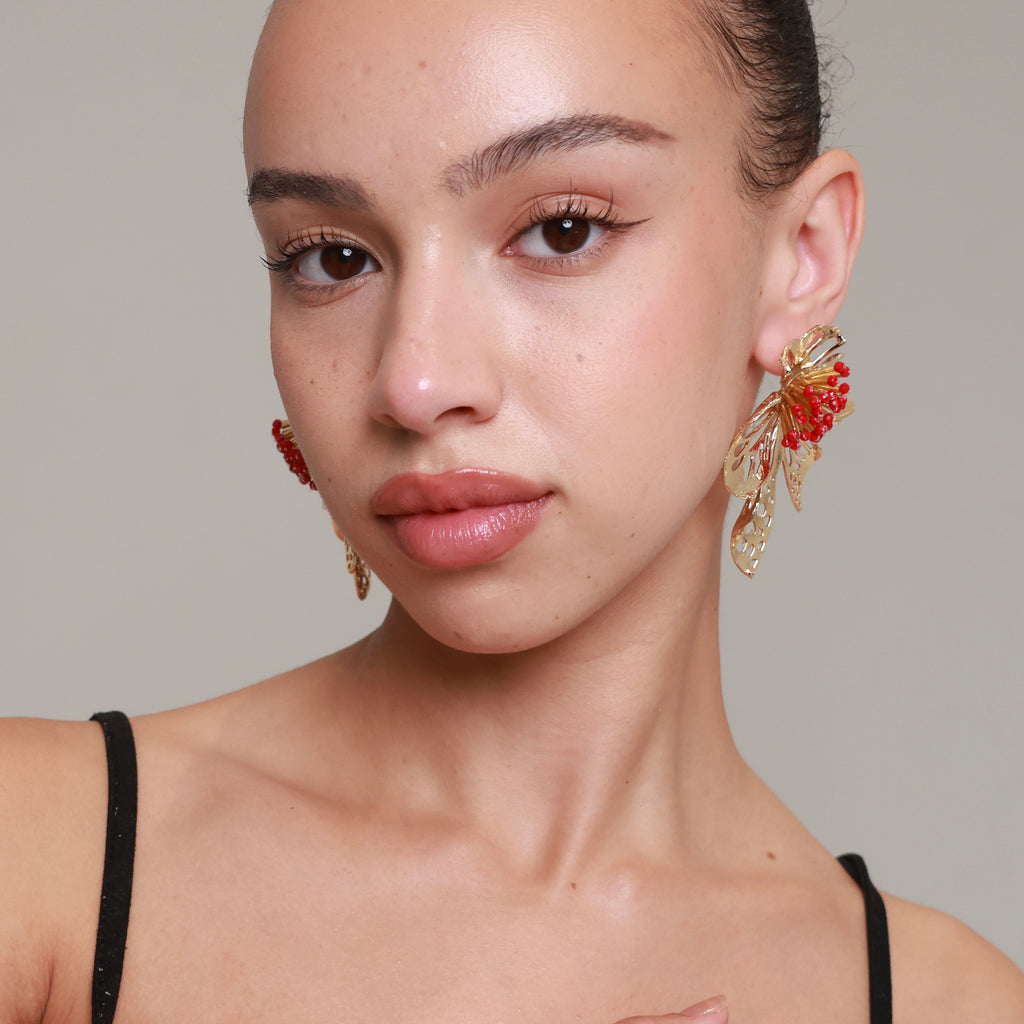 Roseraie Bloom Earrings