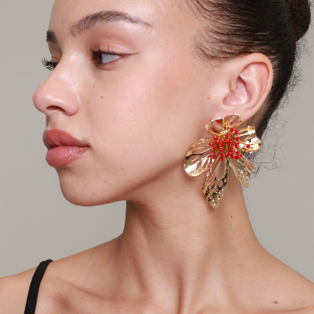 Roseraie Bloom Earrings