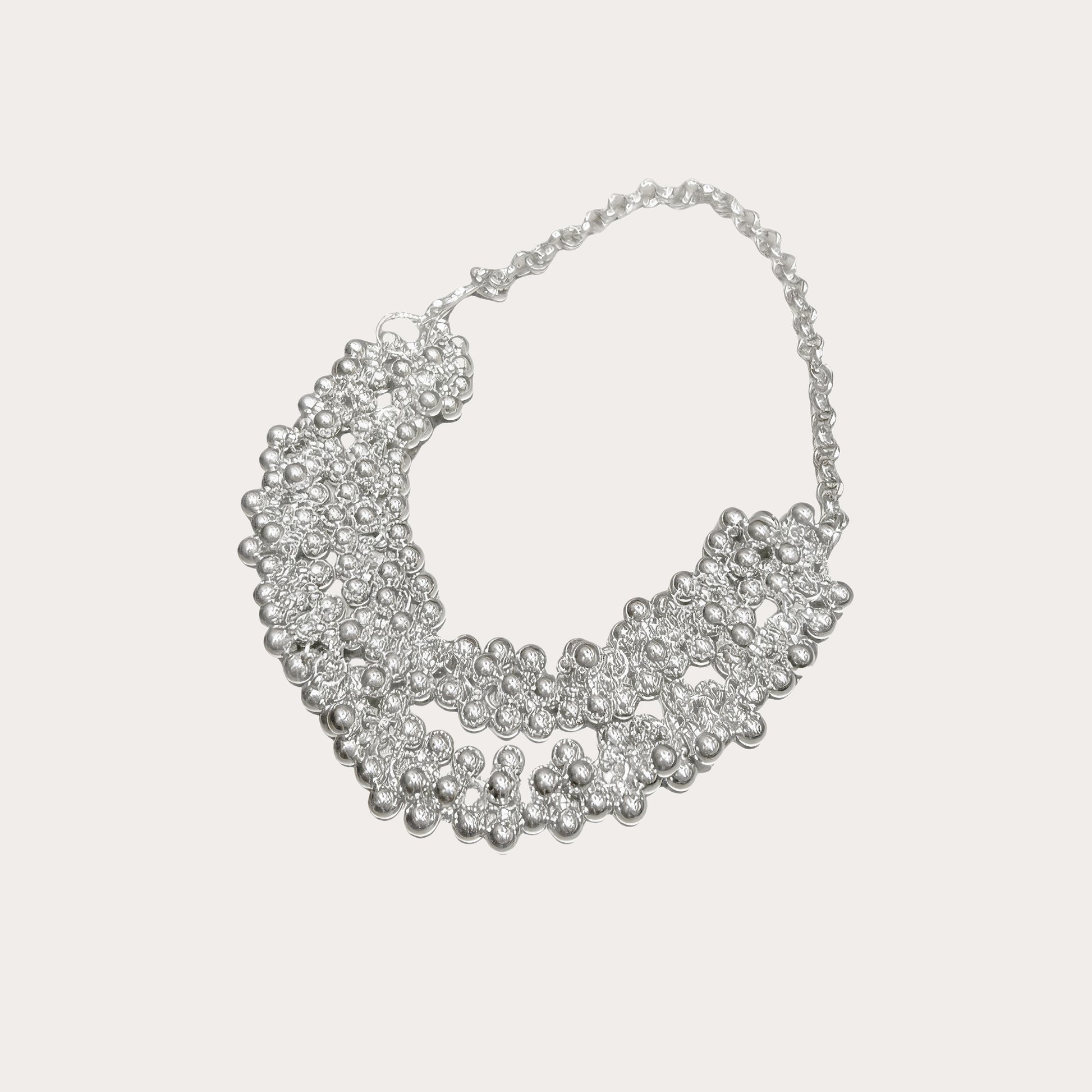 Crystal Bloom Collar Necklace