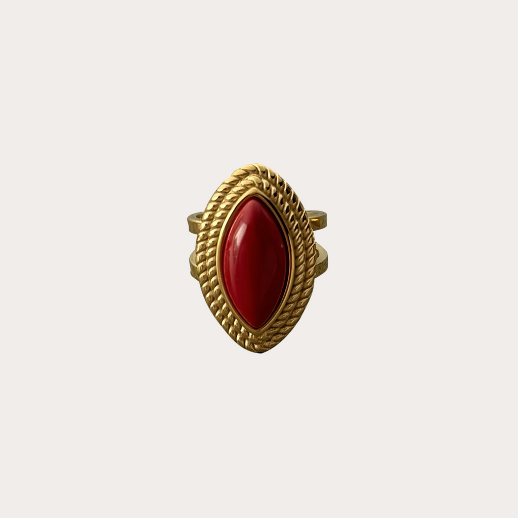 Crimson Stone Ring
