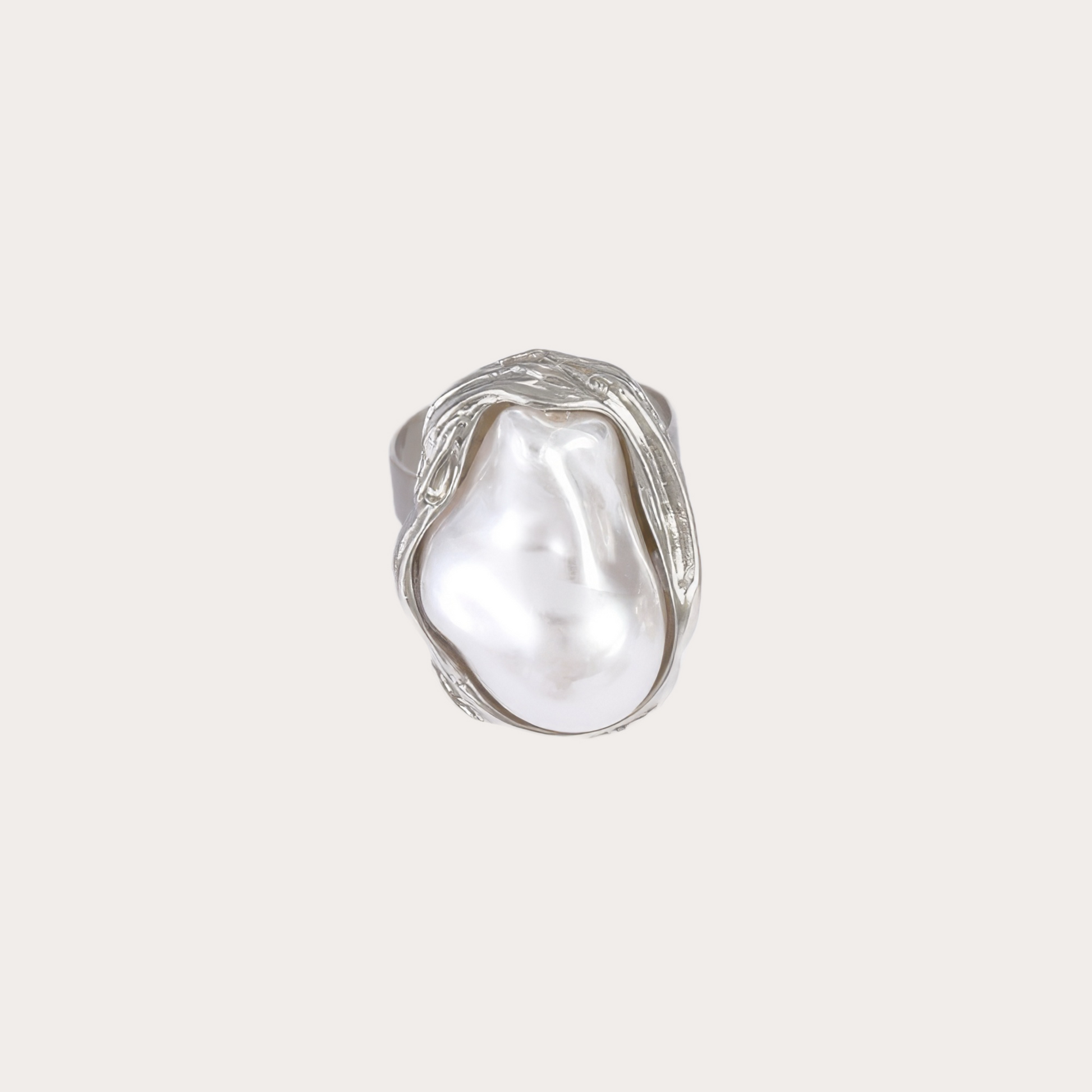 Baroque Pearl Ring