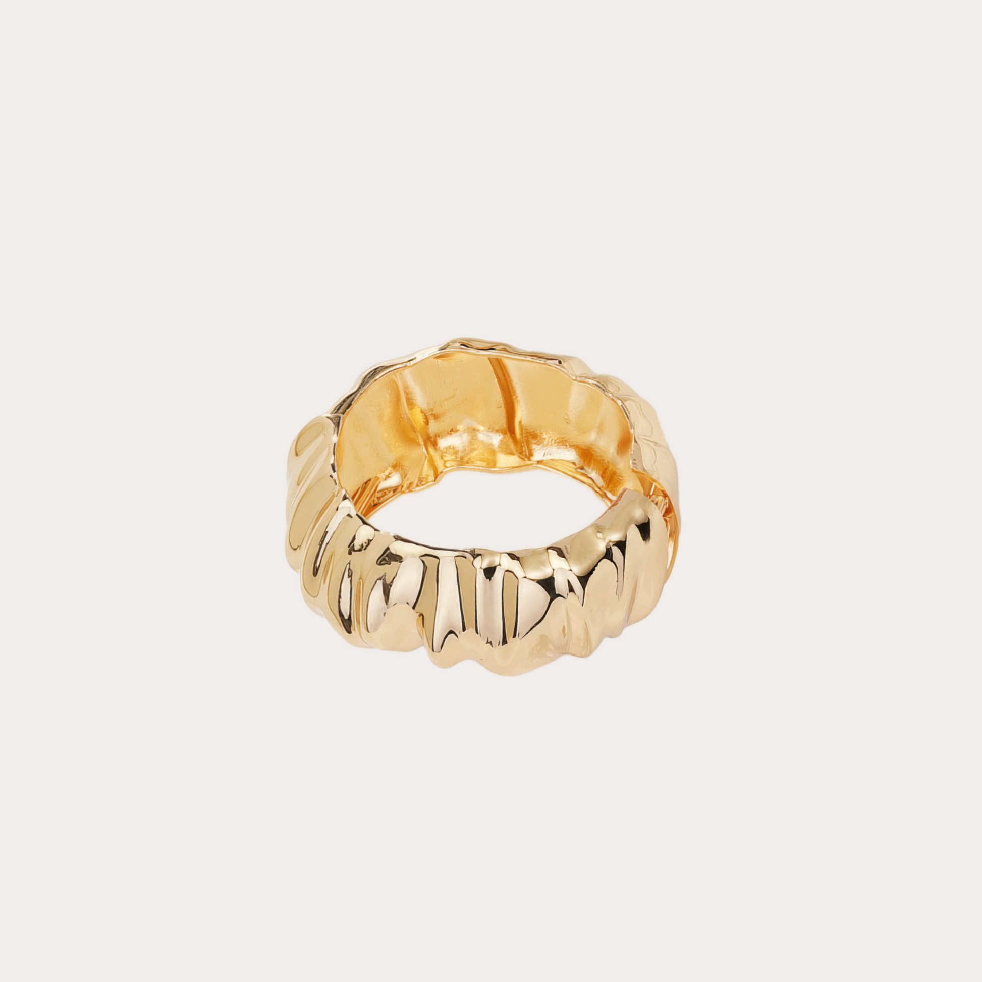Tidal Cuff in Gold