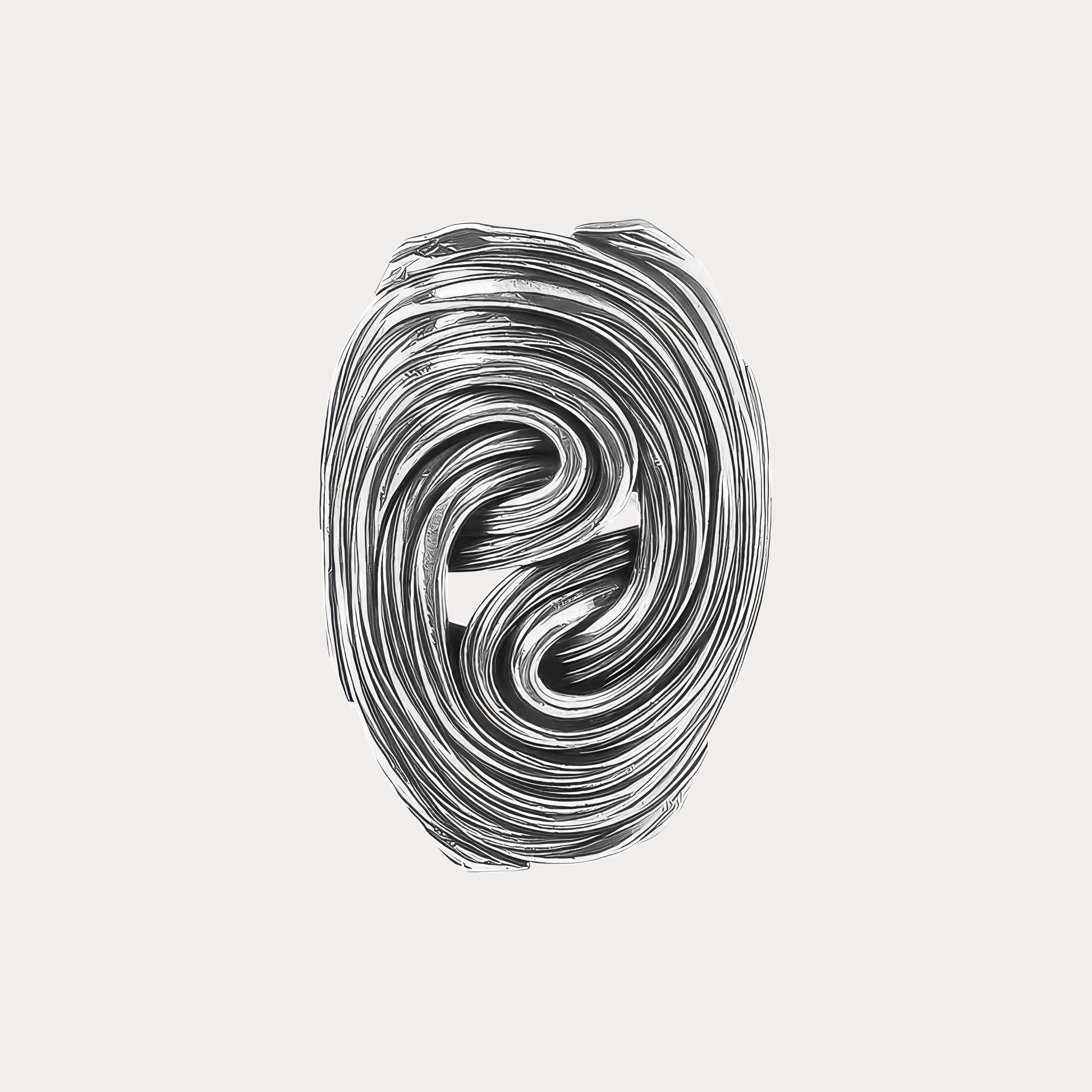 Silver Vortex Ring