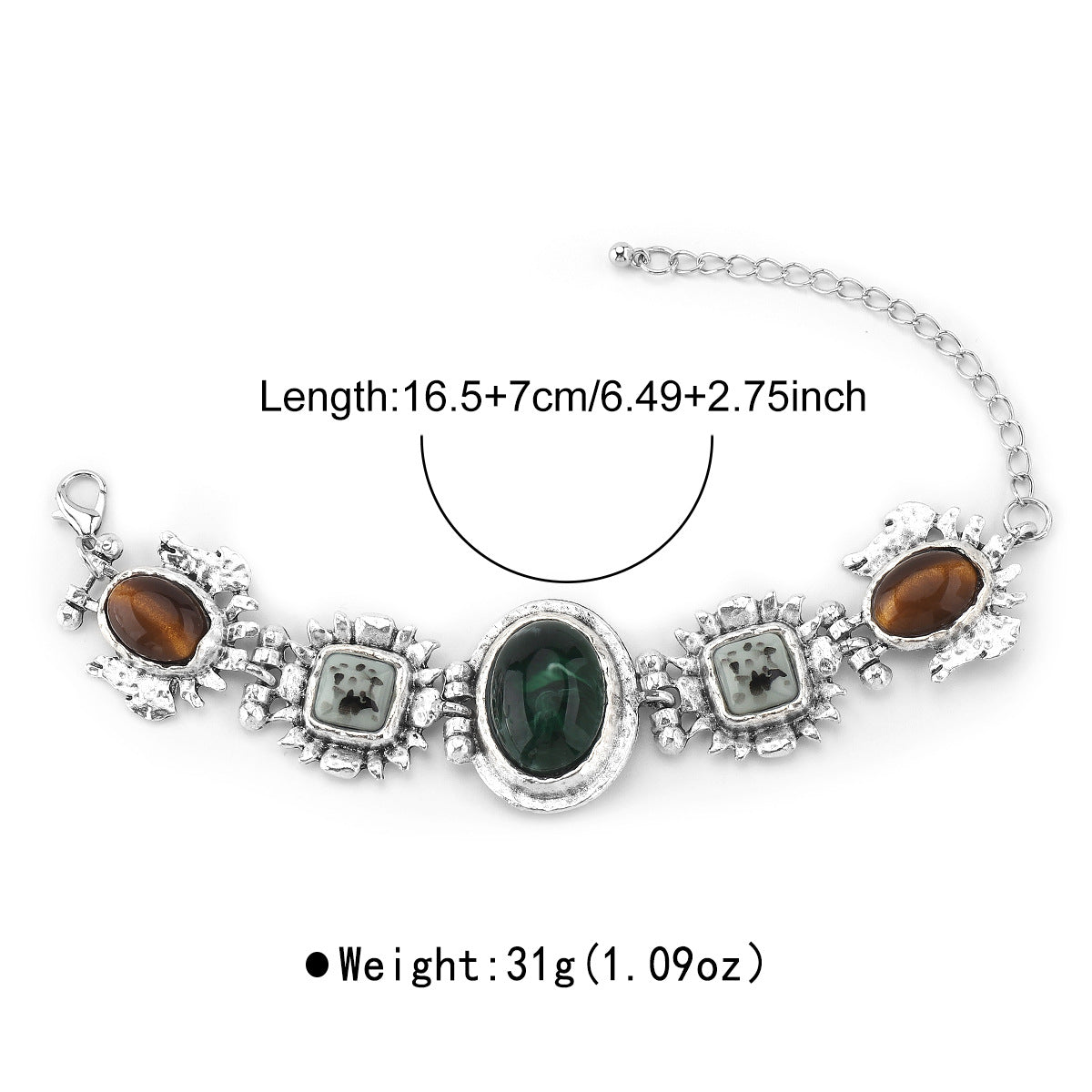 Relic Gemstone Bracelet
